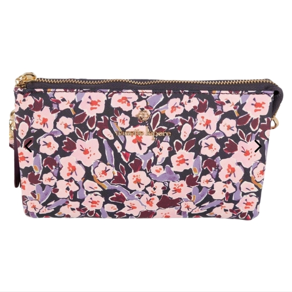 Nanette Lepore Plum Blossom Hal Crossbody Bag. NWT - Picture 2 of 4